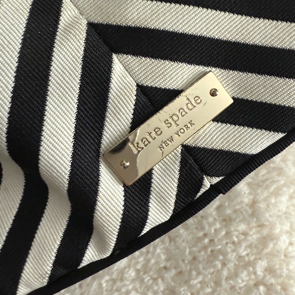 Kate Spade Monochrome Striped Tote